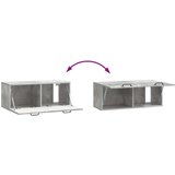 TV Omarica za TV, ki jo lahko montiraš na steno Betonsko siva, (5000220379) | Shoptok.si