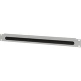 Logilink 19 cable entry 1U with brush strip, grey, ORCEB1G