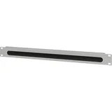 19 cable entry 1U with brush strip, grey, ORCEB1G