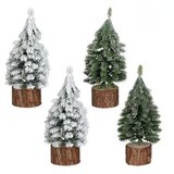 Dekordom 1187438 - edl novogodišnja dekoracija - standing tree frosted 19cm ( 044653 ) Cene