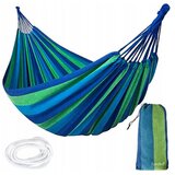 Malatec vrtna viseča mreža za dva 190x160cm do 150kg modro zelena 00001127 | Shoptok.si