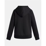 Pulover Gornji Dio Trenirke s Kapuljačom za Djevojčice Under Armour Rival Flc Shimmer Hdy Crna | shoptok.hr