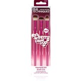 Real Techniques Cherry On Top MesmerEyes set čopičev za ličenje oči | Shoptok.si