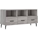 Maison Chic TV omarica - TV enota - Televizijska omarica siva sonoma 102x36x50 cm inženirski les, (21698883) Cene
