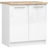 AKORD OLIWIA S80 Kabinet + BELO / VISOKI SJAJ BELE Ploče, (21713644) Cene