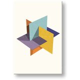  Slike na platnu sketch of impossible contrast - dan johannson XOBDJ071E1 () | shoptok.hr