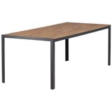 Venture Home Break pravokutni vrtni blagovaonski stol 205 × 90 cm, prirodna boja drva | shoptok.hr