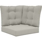  Zunanja blazina za kavč 3 pcs Siva Poliester, (5000202440) | Shoptok.si