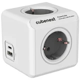 Razdjelnik utičnica 13 cm PowerCube ReWirable USB Schuko –