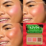 NYX Professional Makeup Holiday Buttermelt paleta za lica odtenek Dark 3x4 g | Shoptok.si