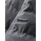 Ombre Men's lightweight jacket with mesh lining and hood - grey | Eponuda.com