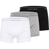 Calvin Klein Boksarice pegasto siva / črna / bela Cene
