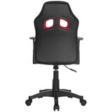 MID.YOU Mladinski Vrtljiv Stol Kid Racer, Črna, Rdeča | Shoptok.si