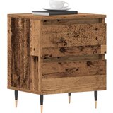  Nočne omarice 2 kosa Staro les 40x35x50 cm Obdelan les | Shoptok.si