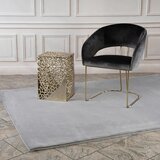 Kayoom PREPROGA Z VISOKIM FLOROM 80/150 cm tkano srebrne barve | Shoptok.si