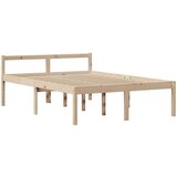  Krevet s regalom za knjige bez madraca 140x200 cm od borovine | shoptok.hr