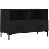 TV ormarić crni 80 x 36 x 50 cm od konstruiranog drva | shoptok.hr