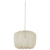 Light & Living Kremno bela viseča svetilka s tekstilnim senčilom ø 12 cm Plumeria – | Shoptok.si