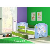 ACMA dečiji krevet ii 180x80 f + dušek 6 cm GREEN26 | ePonuda.com