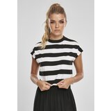 Urban Classics Ladies Stripe Short Tee Black/white | shoptok.hr