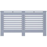  Pokrov za radijator antracit 152 x 19 x 81,5 cm MDF | shoptok.hr
