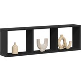 vidaXL Zidni ormarić crni 100x16x30 cm od konstruiranog drva Cijene