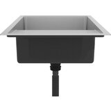  Ročno izdelano kuhinjsko pomivalno korito nerjaveče jeklo, (21670625) | Shoptok.si