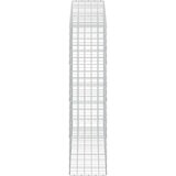  Gabion s žicom debljine 5 mm i mrežom 10x10 cm 250x50x200 cm | shoptok.hr