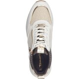 Tamaris Nizke superge pueblo / temno rjava / zlata / bela | Shoptok.si