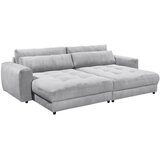 MID.YOU VELIKA ZOFA, svetlo siva tekstil, leseni material | Shoptok.si