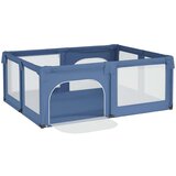  Dječja ogradica za igru s 2 vrata svjetloplava tkanina Oxford | shoptok.hr