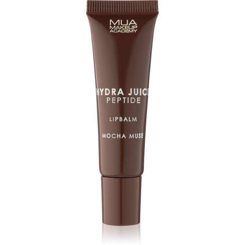 MUA Makeup Academy Hydra Juice Peptide Lip Balm vlažilni balzam za ustnice za sijaj dišave Mocha Muse 10 ml Cene