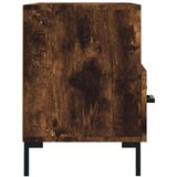 TV ormarić dimljeni hrast 80 x 36 x 50 cm konstruirano drvo | shoptok.hr
