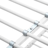 vidaXL Krevet na kat bijeli metalni 90 x 200 cm | shoptok.hr