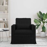 SOFA Crna 78 x 78 x 80 cm tkanina | shoptok.hr