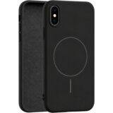 Apple velvet touch magsafe maska za iphone x/xs – crna | Eponuda.com