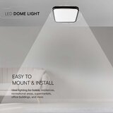  LED kupatilsko plafonsko svetlo LED/24W/230V 6500K IP44 crno | Eponuda.com