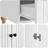  Kreveta s ladicama Bijela visokog sjaja 66 x 34,5 x 95 cm | shoptok.hr