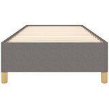  Okvir za krevet bez madraca tamnosivi 80x200 cm od tkanine | shoptok.hr