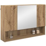  Ogledalo ormar Zidne s vratima Umjetnički hrast 80 x 17 x 55 cm | shoptok.hr