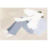 Plakat 70x50 cm Bright Bird – Clara Schicketanz –