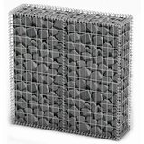  Gabionska košara s poklopcima od pocinčane žice 100 x 100 x 30 cm | shoptok.hr