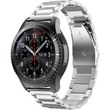 Cadorabo zapestnica iz nerjavečega jekla 22mm združljiva s samsung galaxy gear S3/Gear 2 v srebrno - nadomestna zapestnica za huawei watch gt za watch, (20548031) | Shoptok.si