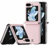 Dux ducis Ovitek Dux Ducis Leather Wallet Back Cover za Galaxy Z Flip 5 - roza | Shoptok.si