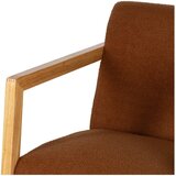 Ixia Rjav gugalni fotelj – | Shoptok.si