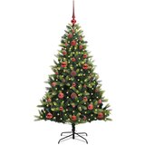  Umjetno rasklopivo božićno drvce 150 LED-a Zelena 120 cm | Eponuda.com