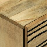 vidaXL Nočna omarica 50x33x60 cm Trden les Mango | Shoptok.si