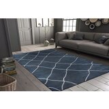 Conceptum Hypnose tepih Funk Chenille 61, 75x230cm, Tamnoplavi Cene