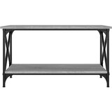  Stolić za kavu sonoma sivi 80x45x45 cm od drva i željeza | shoptok.hr