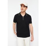 Trendyol Black Men Regular Fit 100% Cotton Polo Neck T-shirt | shoptok.hr